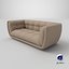 Modern Upholstered Tufted Sofa