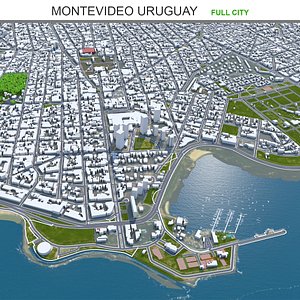 city area building 3D model