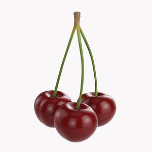 3D Cherry triple