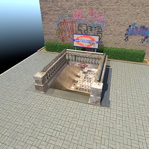 Subway 3D model
