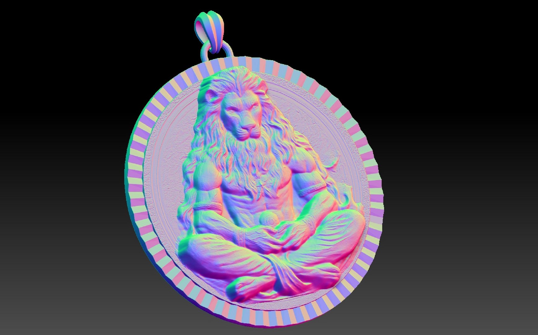 3D model lion doing yoga themed pendant https://p.turbosquid.com/ts-thumb/JU/e2diyW/Cn/5/jpg/1733693170/1920x1080/fit_q87/485e2c1081a1398f5582121acb66752432d551cd/5.jpg