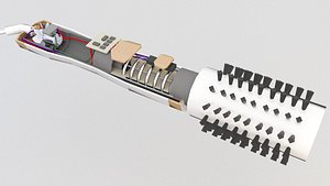 air hot dryer 3D model