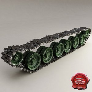 tank tracks 3d model