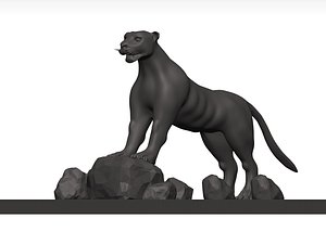 3D Florida Panther Stl