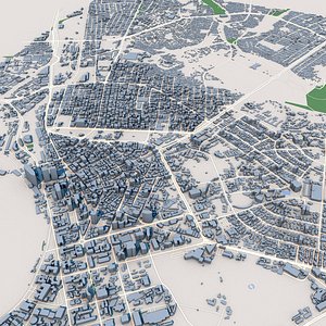 Dar es Salaam City Tanzania 3D model