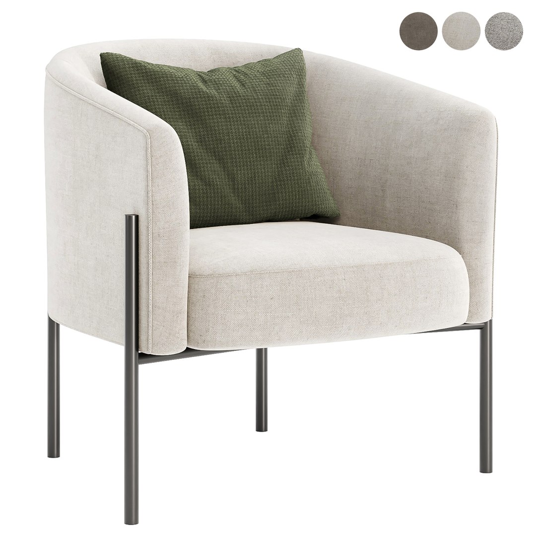 3D Curved Iron Leg armchair model https://p.turbosquid.com/ts-thumb/JU/lP85qd/Dw/curvedironlegsarmchair_preview02/jpg/1721638693/1920x1080/fit_q87/46560027751bb3336739a3b0e07b3189c389af13/curvedironlegsarmchair_preview02.jpg