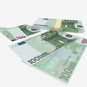 100 One-Hundred Euro Banknote