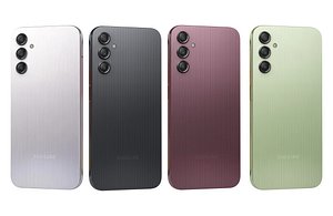 3D Samsung Galaxy A14 All Colors Low Poly model