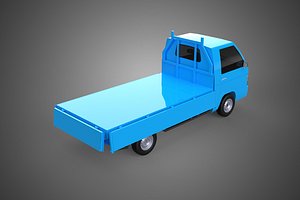 3 WAY WIDE DECK DROP SIDE LOAD BED BODY GATE DOOR PICKUP TRUCK 3D