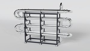 3D Intercambiador de Calor