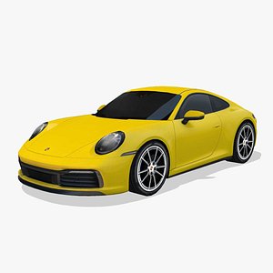 Porsche 911 Carrera S 992 2020 3D
