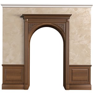 Arched doorway Interior Arched Opening Door Portal
