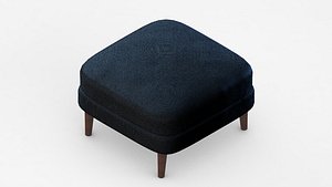 Ottoman - Fabric 3D model