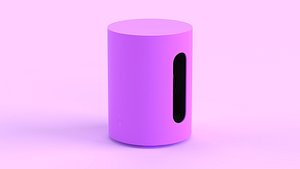 Wireless Subwoofer Purple model