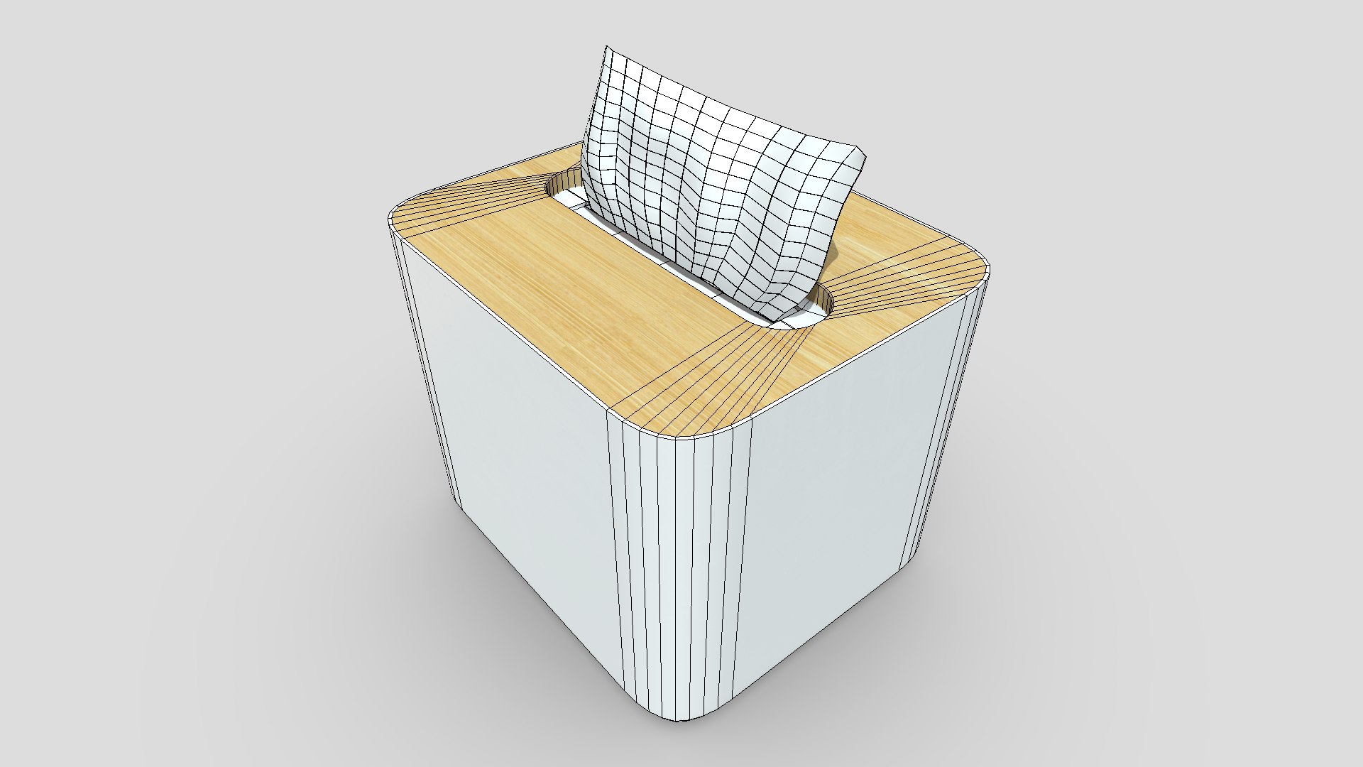 3D Tissue Box 4 - TurboSquid 2208826