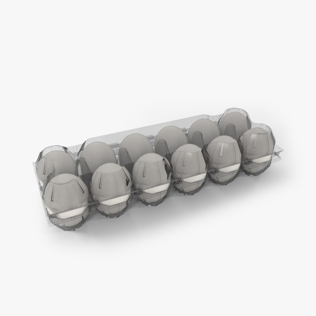 clear plastic dozen egg 3D model https://p.turbosquid.com/ts-thumb/JV/4h67eF/BbMbMZx6/4/png/1494525324/1920x1080/fit_q87/7e30aacfa22a30dbc800e5f5d09be96c9f72e902/4.jpg