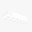 Plateau d'oeufs en plastique transparent avec emballage (Rigged)