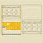 Plateau d'oeufs en plastique transparent avec emballage (Rigged)
