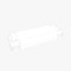 Plateau d'oeufs en plastique transparent avec emballage (Rigged)