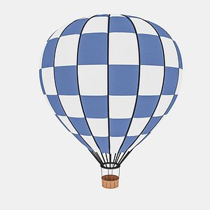 balloon realistic 3D model
