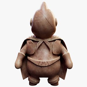 Wooden Fat Boy 3D model