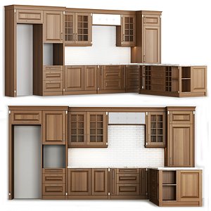 3D kitchen model