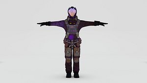 3D astronaut spacesuit