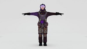 futuristic Cosmonaut 2