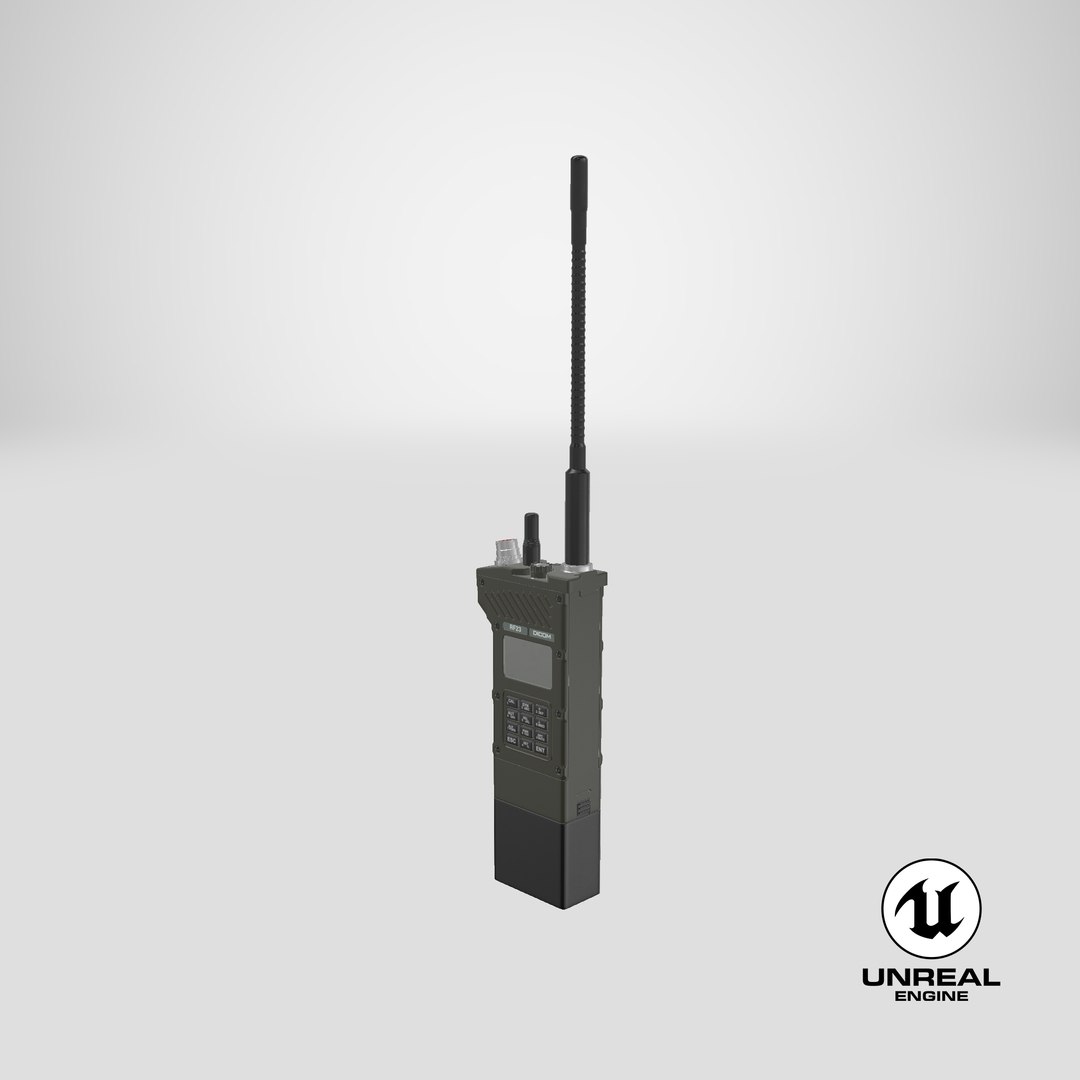 3D Dicom RF23 Military Radio model https://p.turbosquid.com/ts-thumb/JV/IrE8uN/9y/stemcell_unreal_render/png/1669972499/1920x1080/fit_q87/2e2dc60559ae2c6127427eaeec9e55c46aa95517/stemcell_unreal_render.jpg
