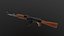 AK47 Low-poly PBR Free