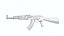 AK47 Low-poly PBR Free