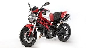 Ducati Monster 796 2010 3D model