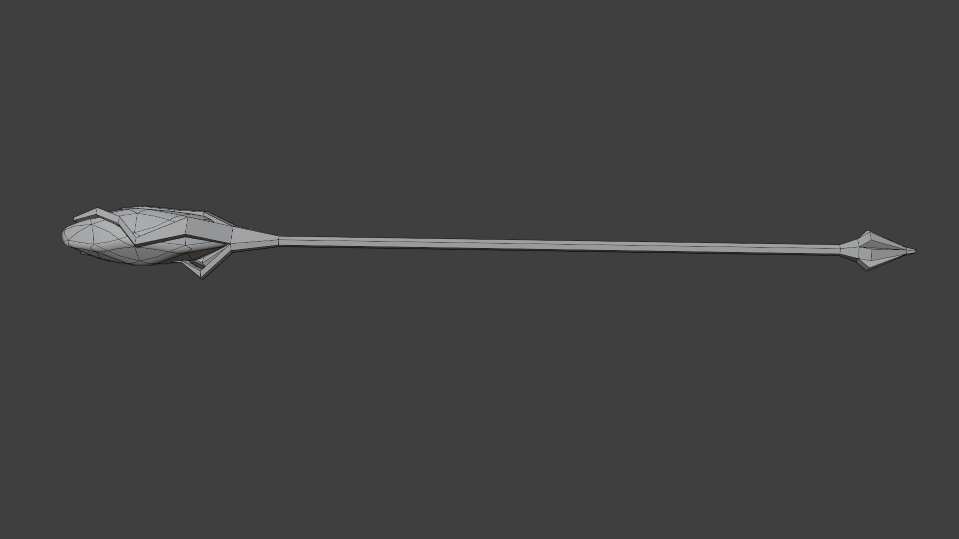 Magic Emerald Staff Model - TurboSquid 2063678