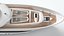 3D luxury yacht aura model