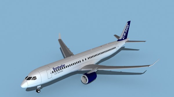 Bombardier CS300 Bombardier 3D model - TurboSquid 1746826