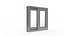 Sliding Window and Door System Adjustable and Rigged