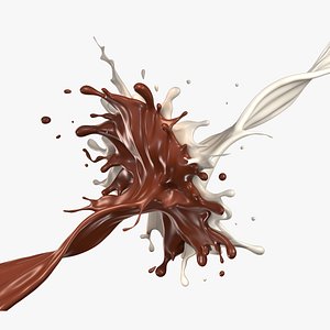 3D Chocolate Splash 10