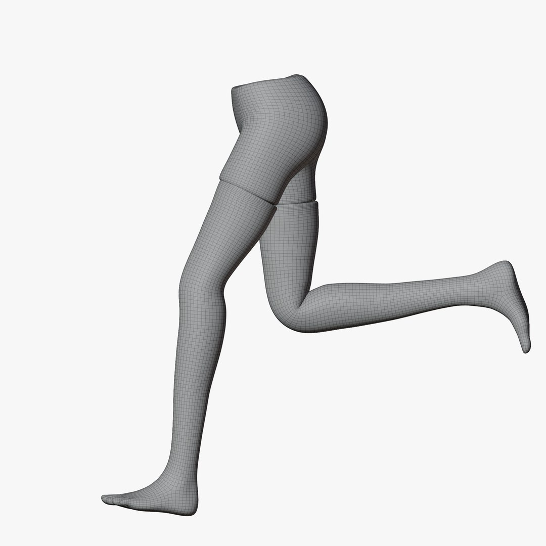 3D Rigged Female Legs - TurboSquid 2213054