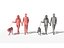 3d people crowd model
