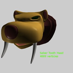 Cabeça de tigre Modelo 3D $129 - .ztl .max .fbx .obj - Free3D