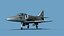 Douglas TA-4D Skyhawk V12 Brazil 3D model