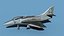 Douglas TA-4D Skyhawk V12 Brazil 3D model