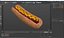 Panino classico per hot dog più scuro