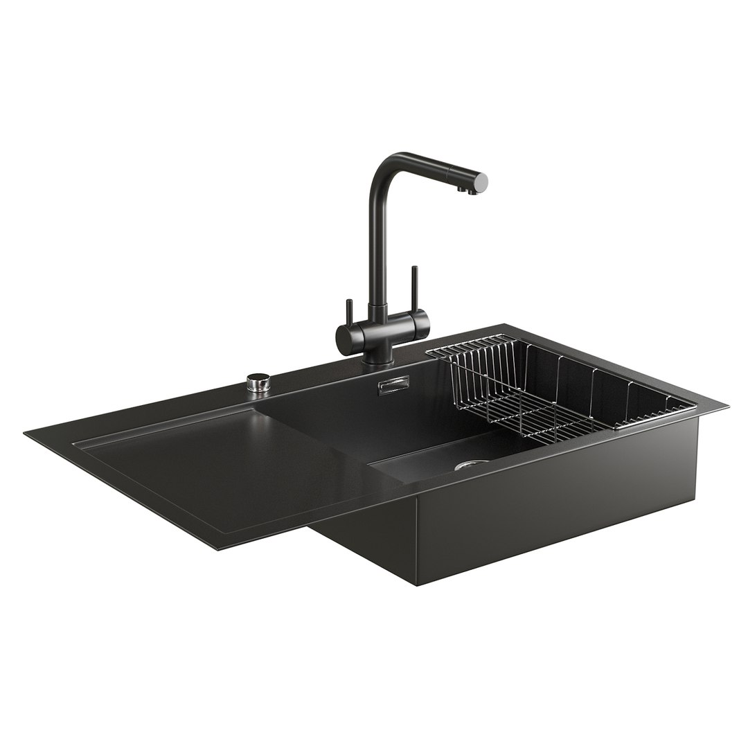 Kitchen Sink 3d Model Turbosquid 1843974