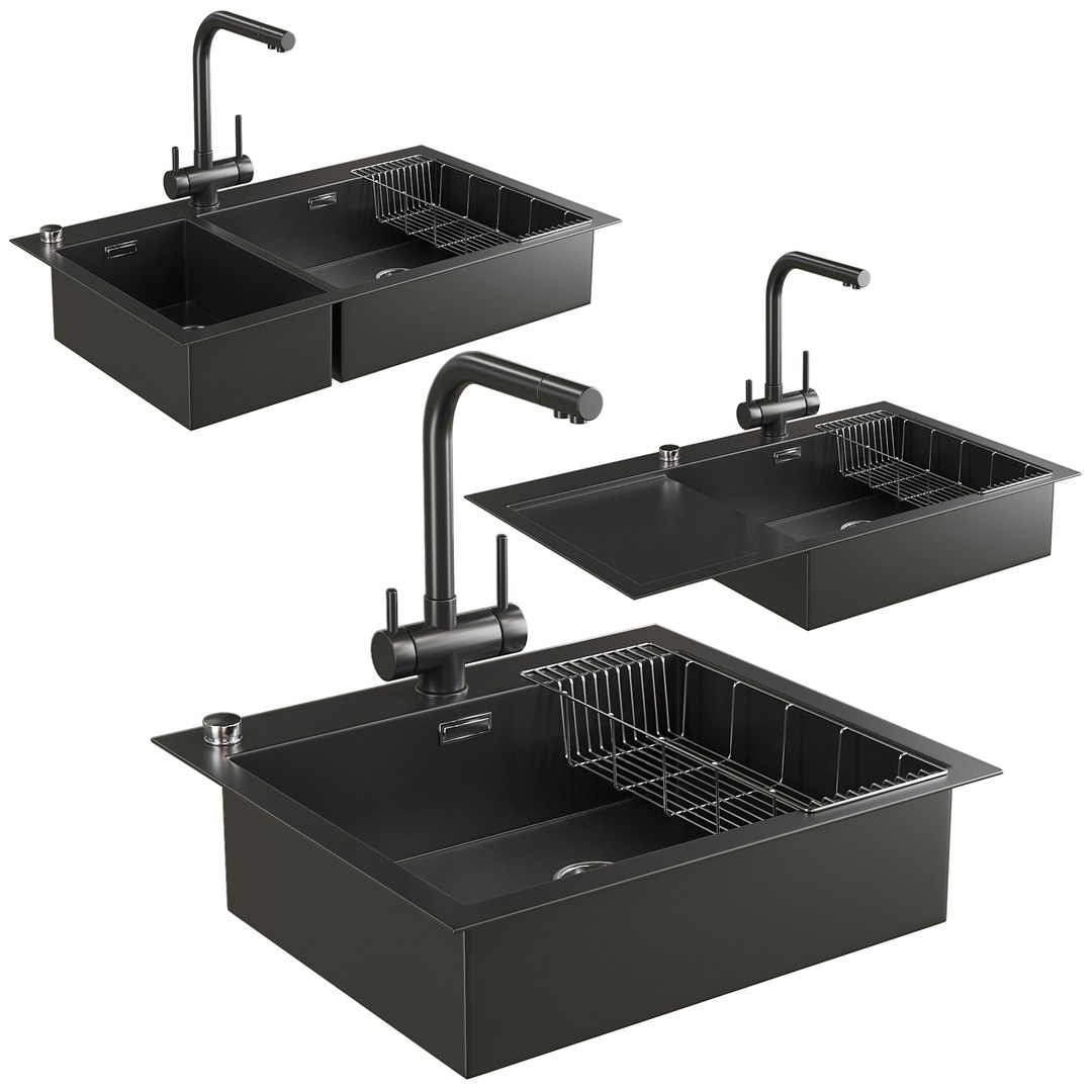 Kitchen Sink 3d Model Turbosquid 1843974