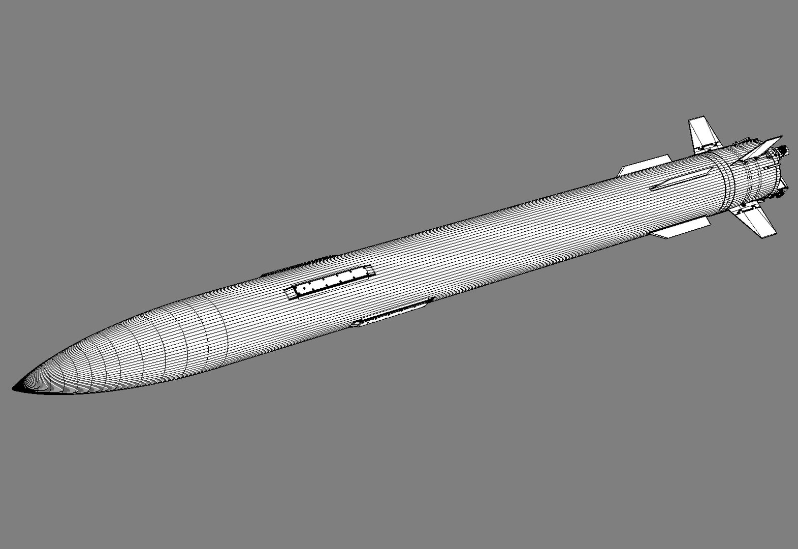 3d 3ds Shtil-1 Shtil Missile