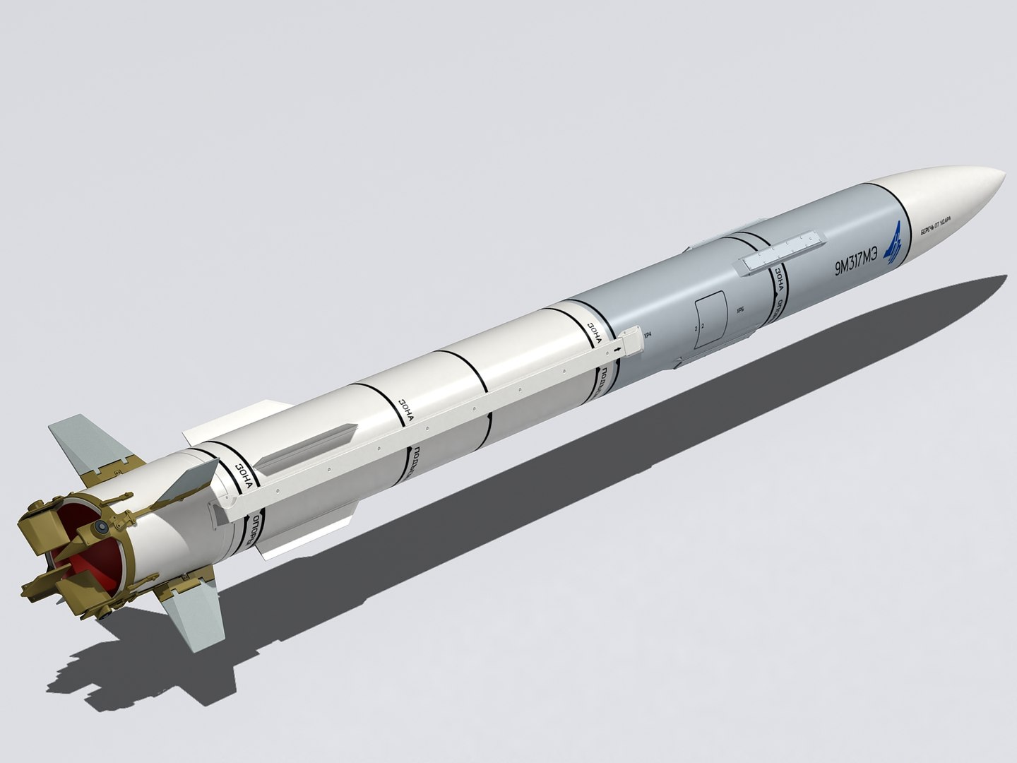 3d 3ds Shtil-1 Shtil Missile