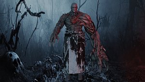 Super Tyrant lowpoly 3D model