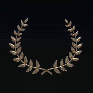 3D Laurel Wreath 3D model