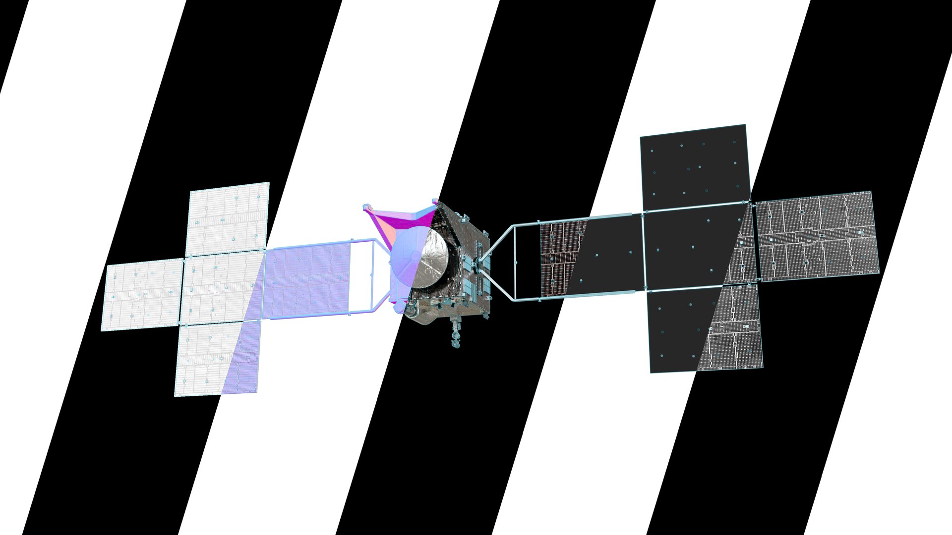 3D Psyche Spacecraft model https://p.turbosquid.com/ts-thumb/JV/p61FvM/J9/end1/png/1769290341/1920x1080/fit_q87/4190b83495db68df65f97cf7fbc8c157d607e7b1/end1.jpg